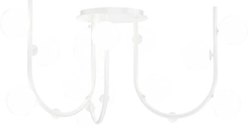 Contour MTO LED Pendant in White - available from The Lighting Shoppe, trusted by Canadian homeowners