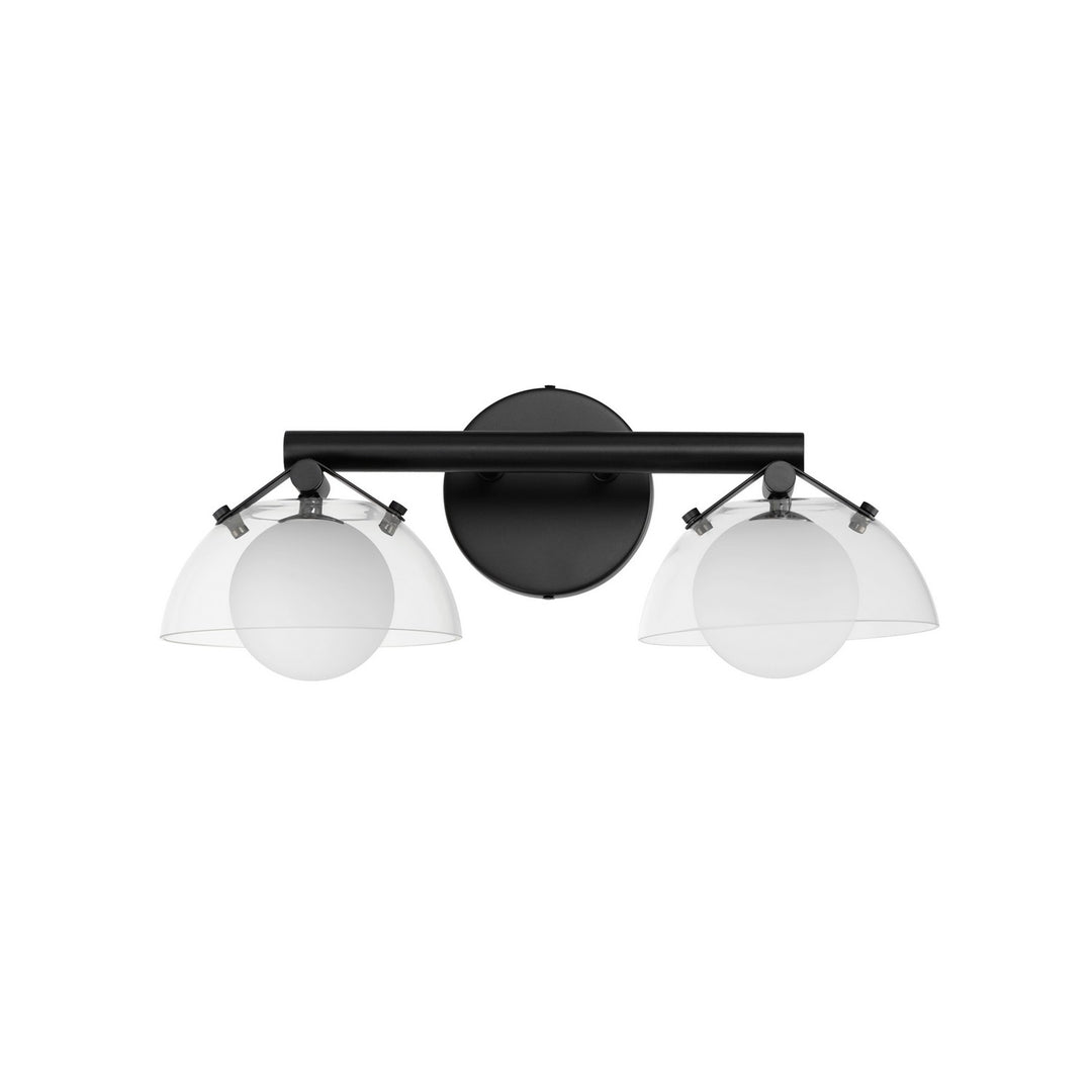Domain LED Wall Sconce in Black - available from The Lighting Shoppe, trusted by Canadian homeowners