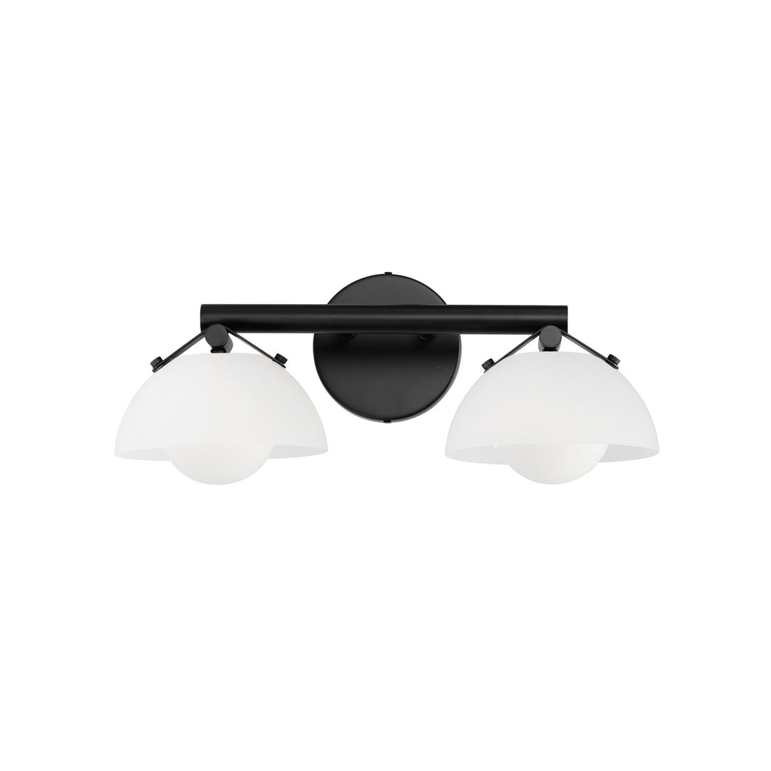 Domain LED Wall Sconce in Black - available from The Lighting Shoppe, trusted by Canadian homeowners