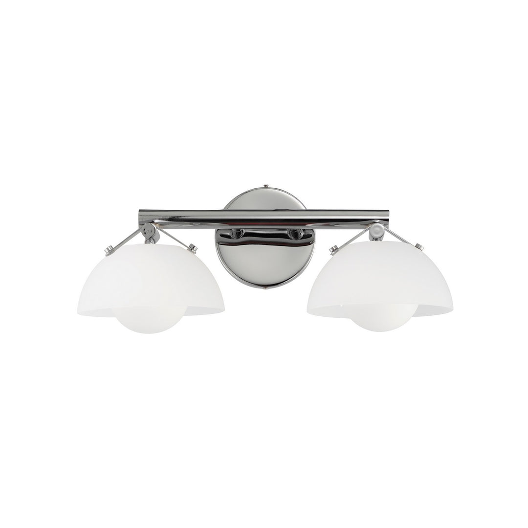 Domain LED Wall Sconce in Polished Chrome - available from The Lighting Shoppe, trusted by Canadian homeowners