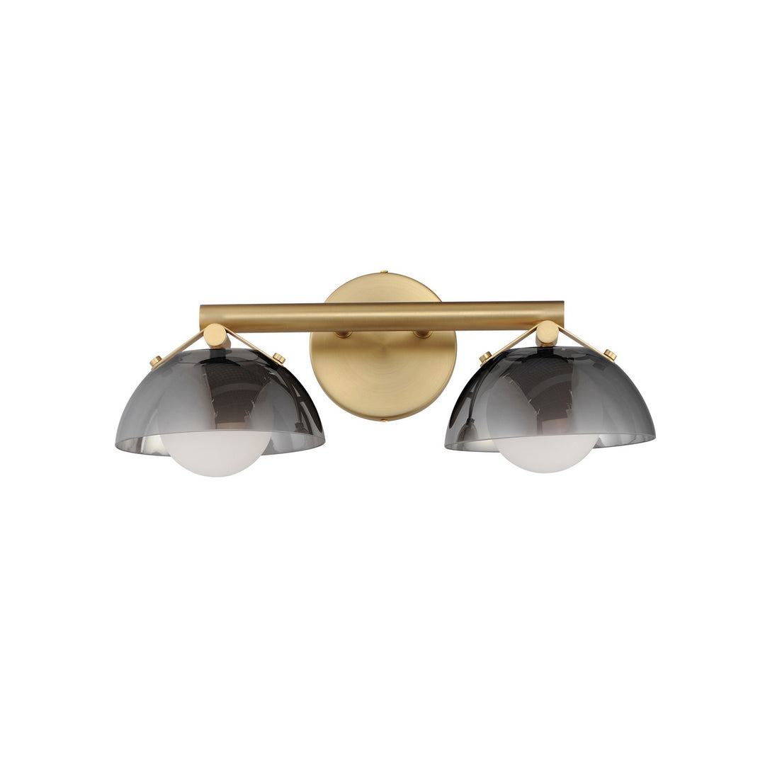 Domain LED Wall Sconce in Natural Aged Brass - available from The Lighting Shoppe, trusted by Canadian homeowners