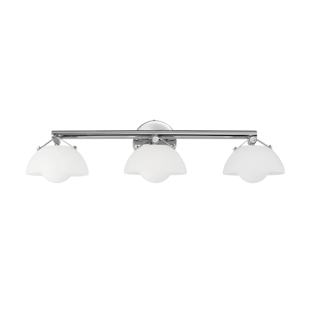 Domain LED Wall Sconce in Polished Chrome - available from The Lighting Shoppe, trusted by Canadian homeowners