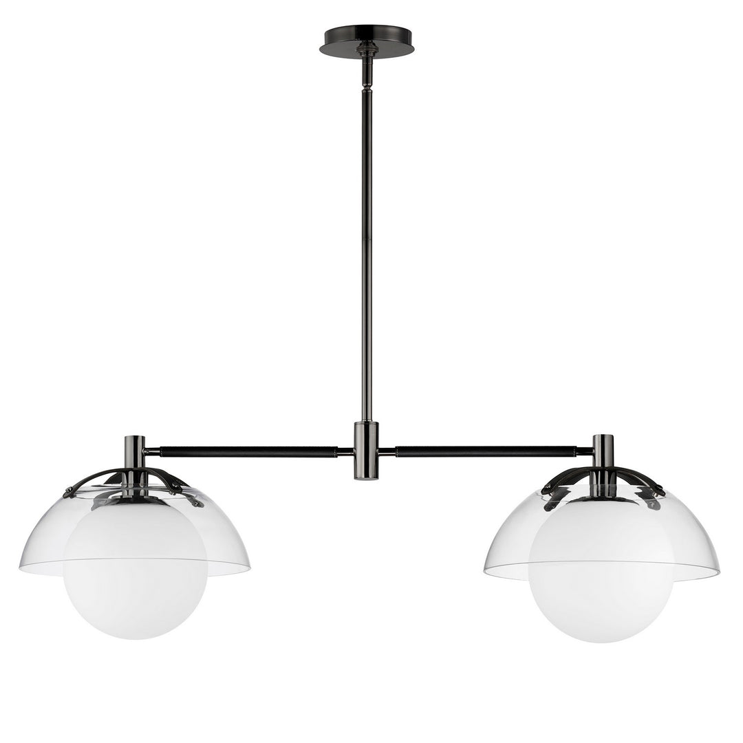 Domain LED Pendant in Black Chrome - available from The Lighting Shoppe, trusted by Canadian homeowners