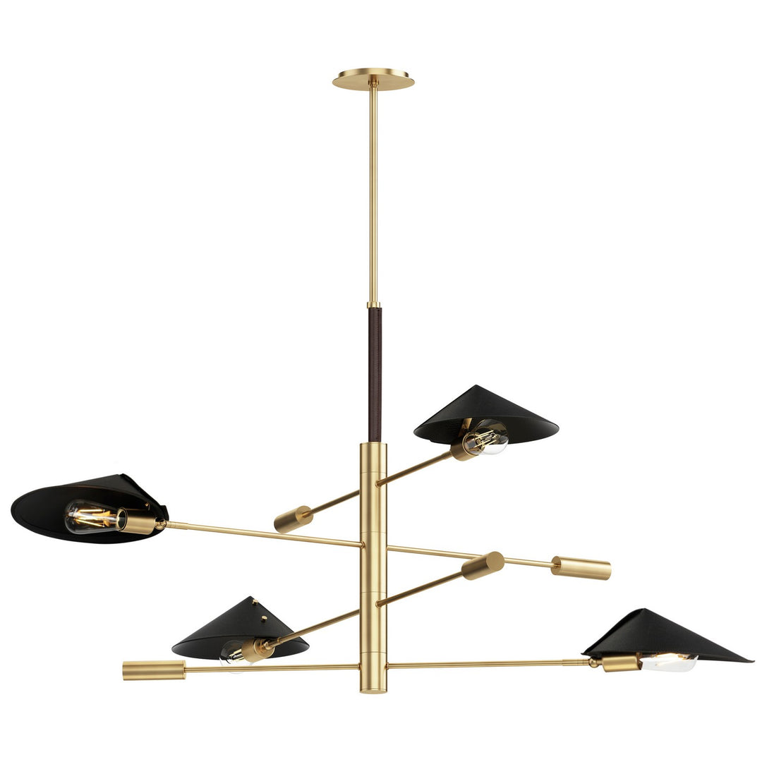 Cavalier LED Pendant in Natural Aged Brass - available from The Lighting Shoppe, trusted by Canadian homeowners