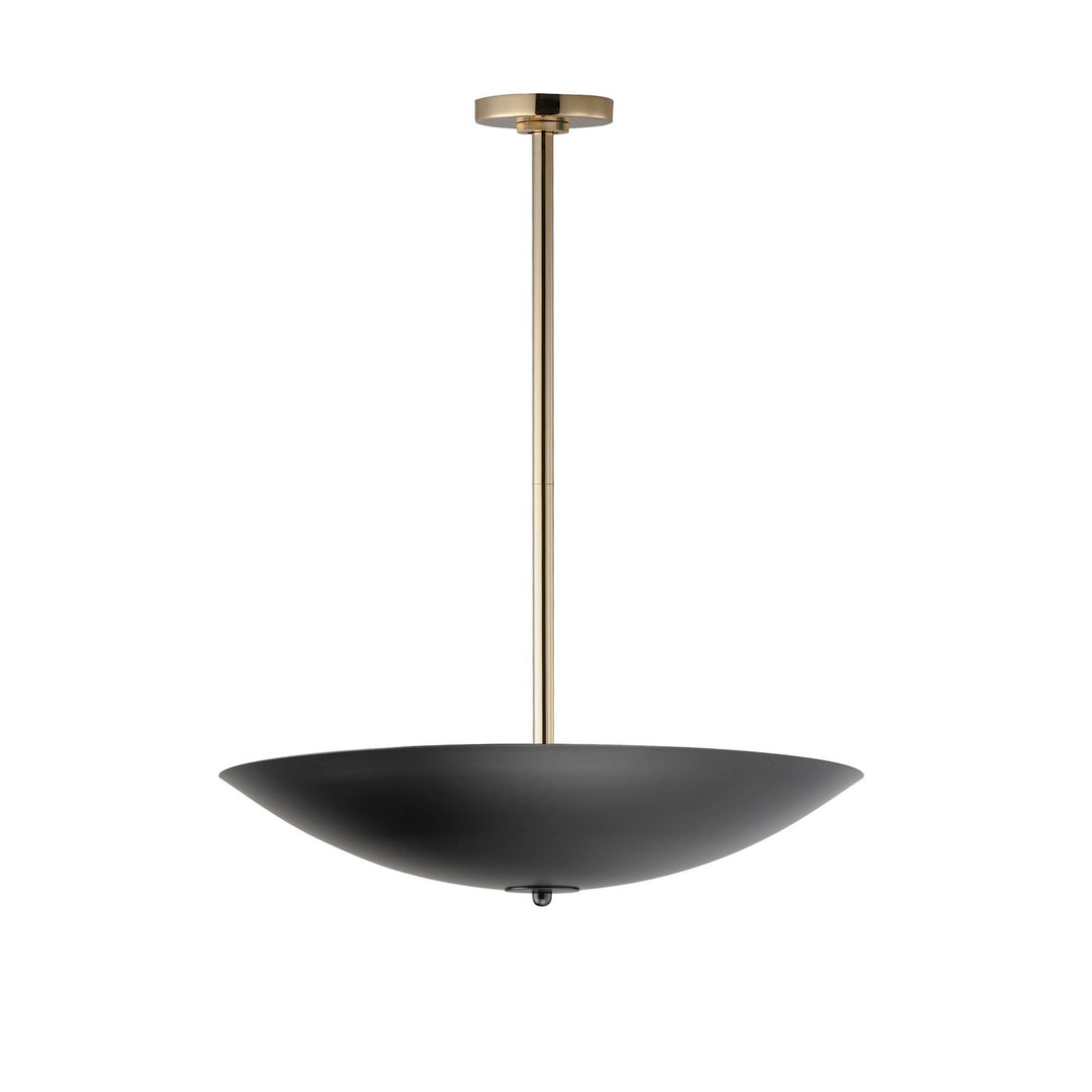 Vesta LED Pendant/Semi-Flush in French Gold - available from The Lighting Shoppe, trusted by Canadian homeowners