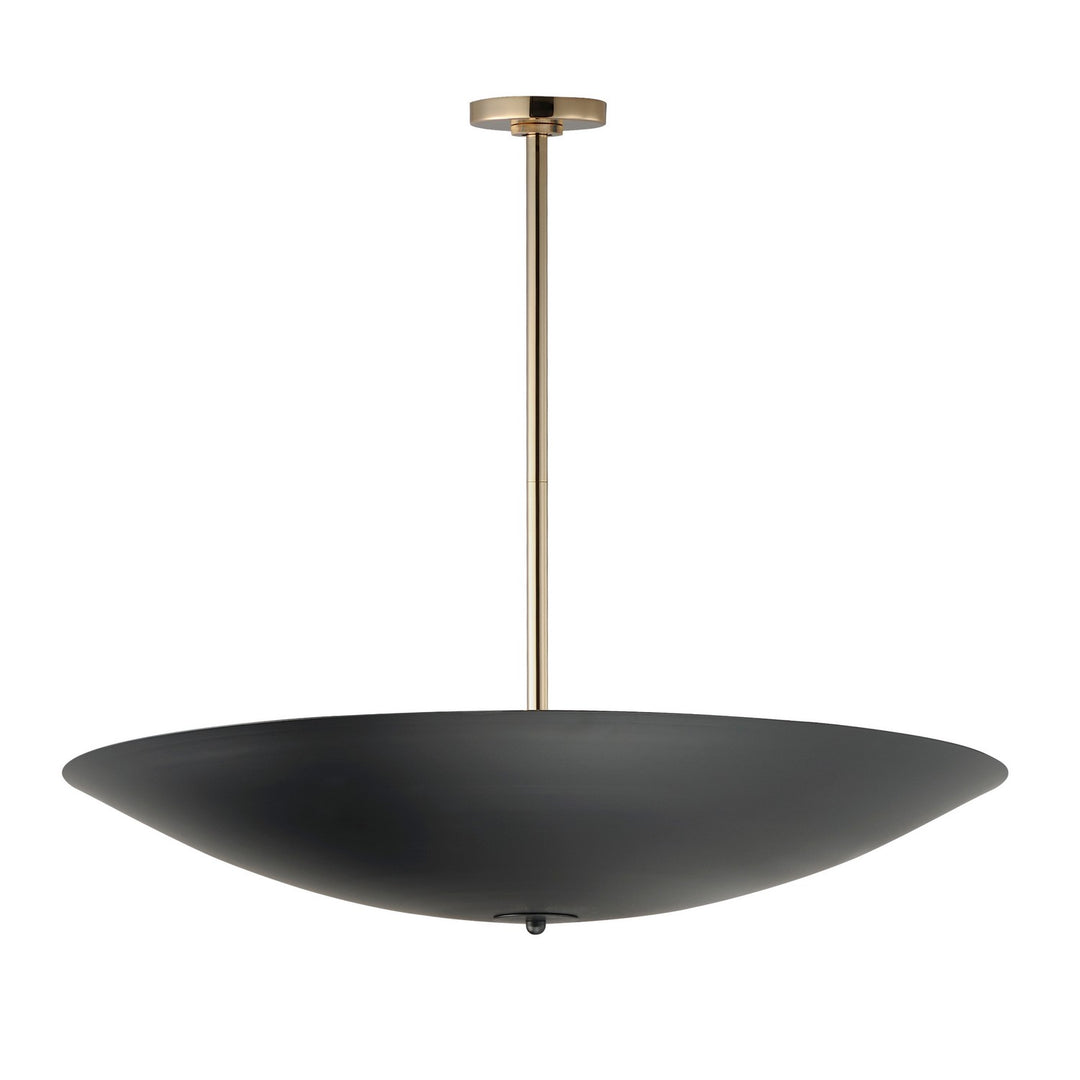 Vesta LED Pendant/Semi-Flush in French Gold - available from The Lighting Shoppe, trusted by Canadian homeowners