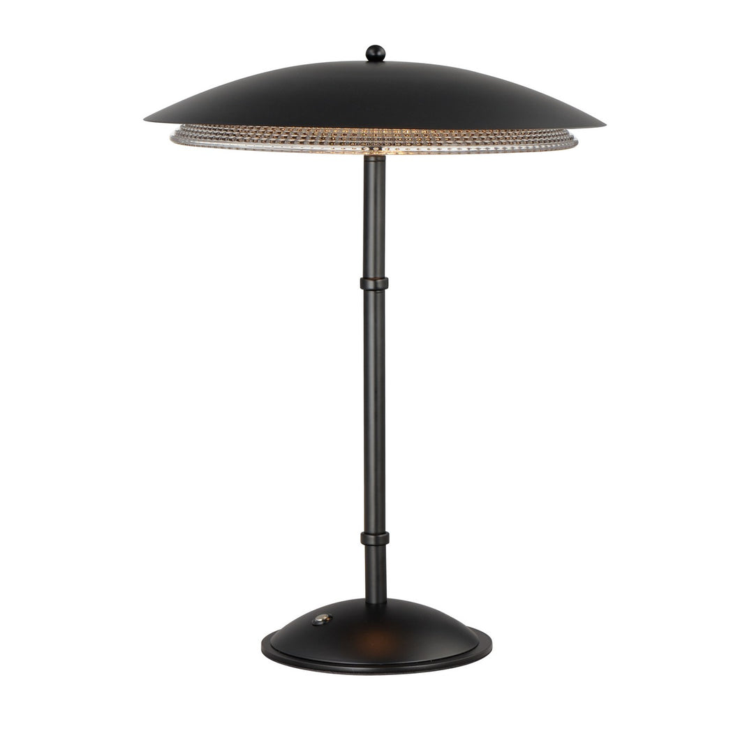 Prismatic LED Table Lamp in Black - available from The Lighting Shoppe, trusted by Canadian homeowners