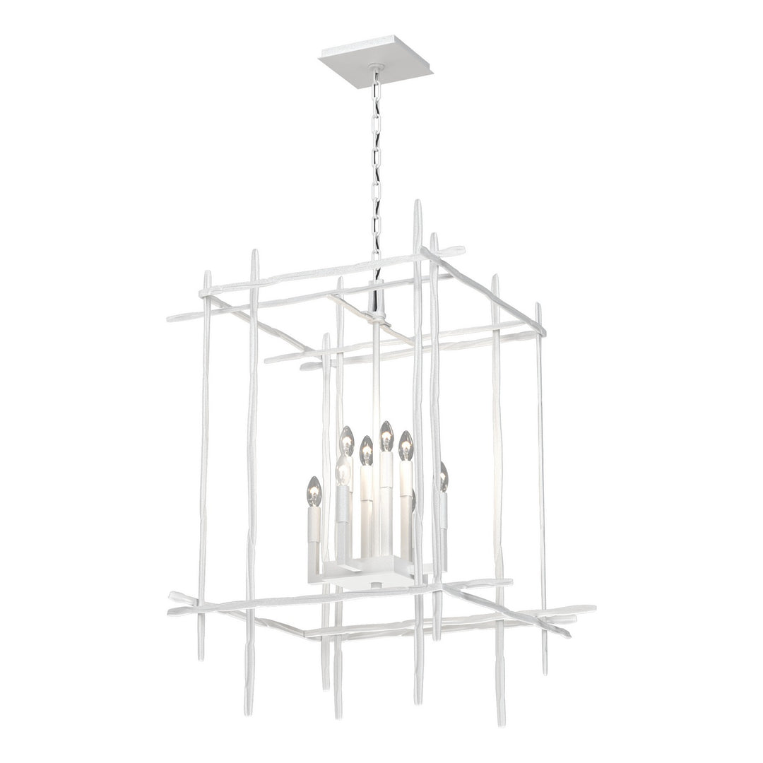 Hubbardton Forge Canada - 101317-SKT-02 - Eight Light Chandelier - Tura - White