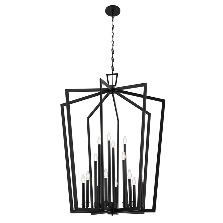 Kichler Canada - 43499BK - 16 Light Foyer Pendant - Abbotswell - Black