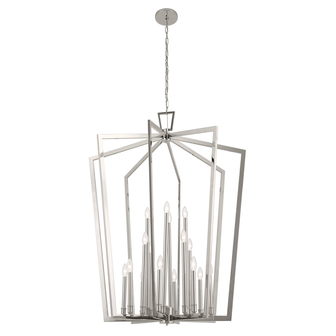 Kichler Canada - 43499PN - 16 Light Foyer Pendant - Abbotswell - Polished Nickel