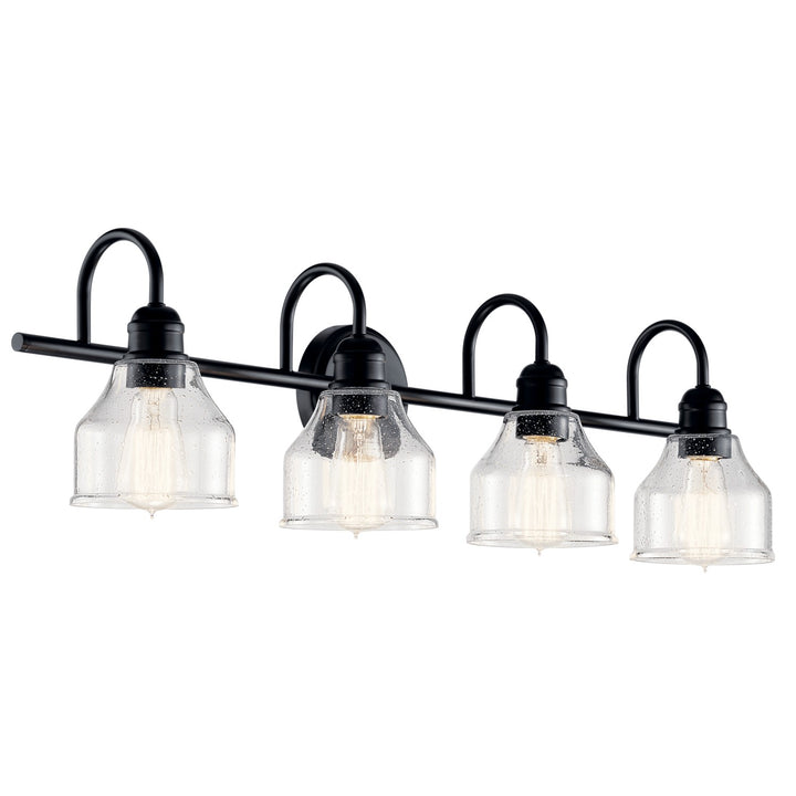 Kichler Canada - 45974BK - Four Light Bath - Avery - Black