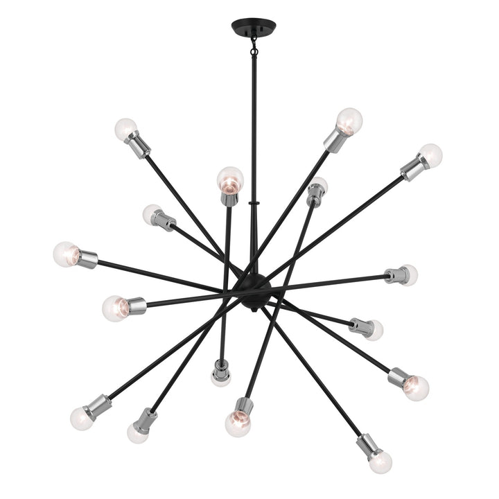 Kichler Canada - 52537BK - 16 Light Chandelier - Armstrong - Black