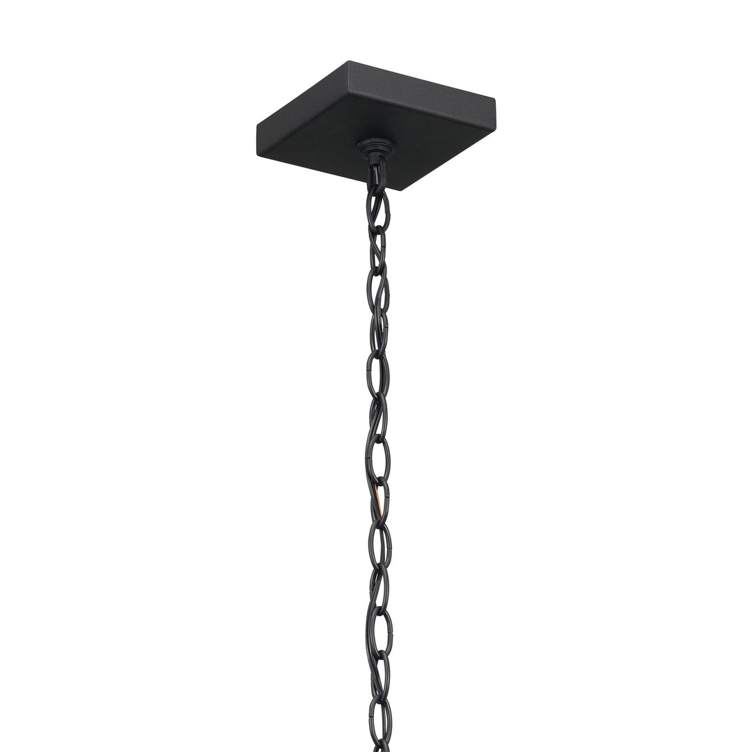 Kichler Canada - 59008BKT - One Light Outdoor Pendant / Semi Flush - Lahden - Black Textured