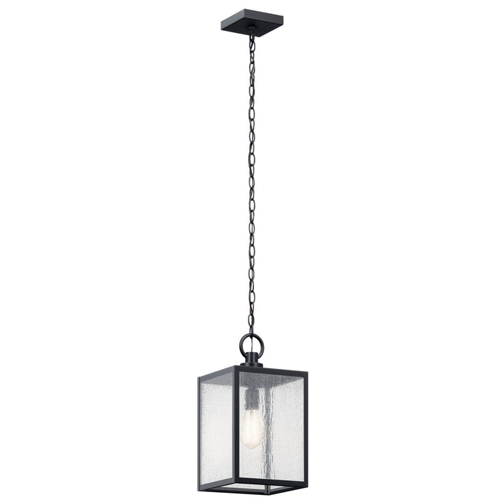Kichler Canada - 59008BKT - One Light Outdoor Pendant / Semi Flush - Lahden - Black Textured