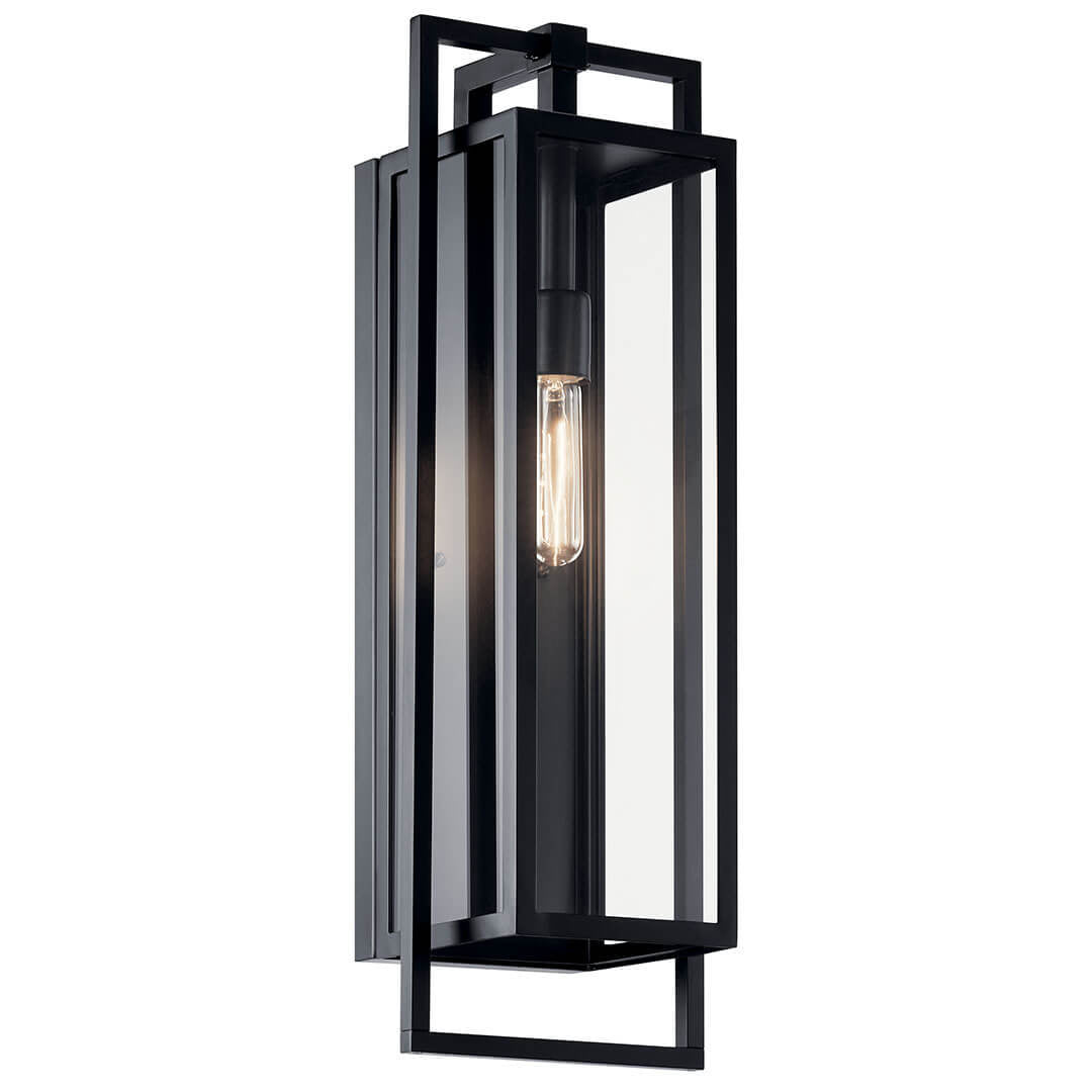 Kichler Canada - 59089BK - One Light Outdoor Wall Mount - Goson - Black