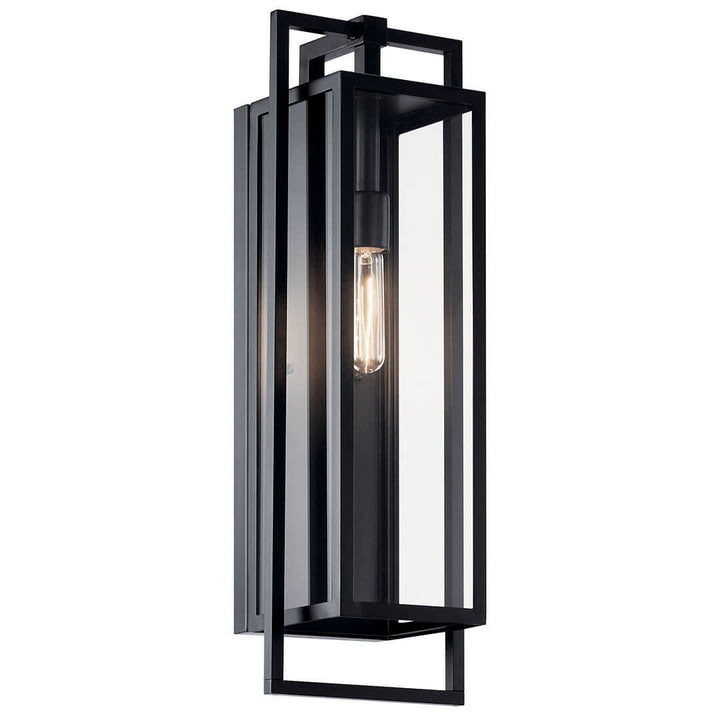 Kichler Canada - 59089BK - One Light Outdoor Wall Mount - Goson - Black