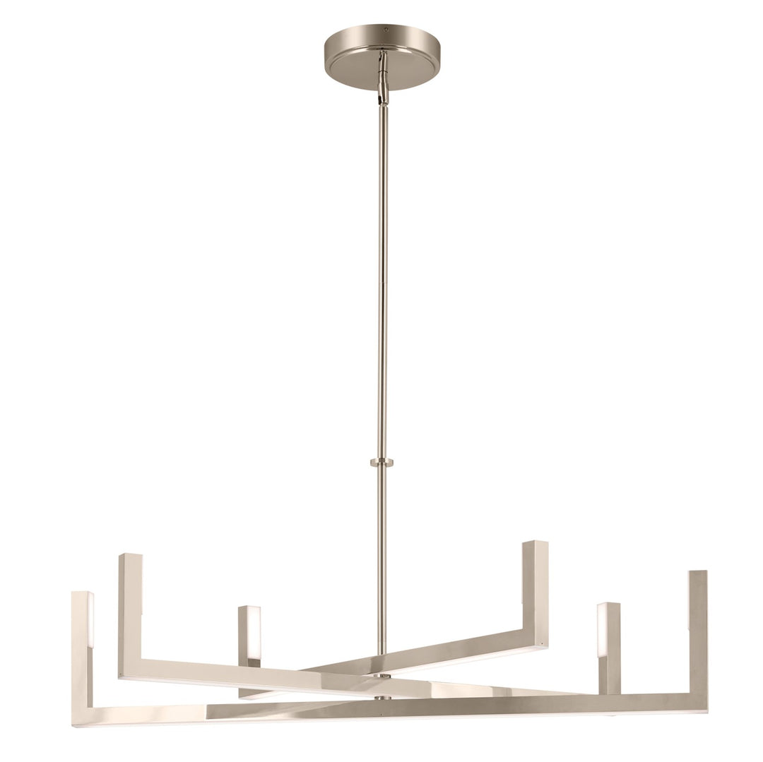Kichler Canada - 84328PN - LED Chandelier - Priam - Polished Nickel