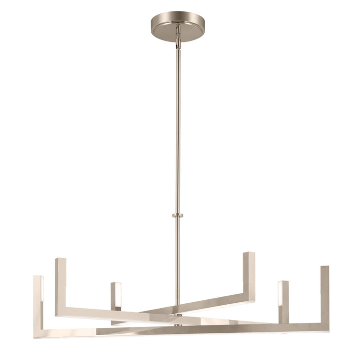Kichler Canada - 84328PN - LED Chandelier - Priam - Polished Nickel