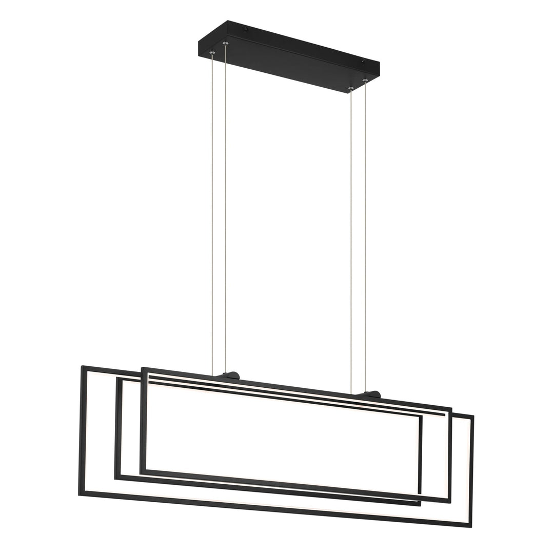 Kichler Canada - 84331MBK - LED Linear Chandelier - Jestin - Matte Black