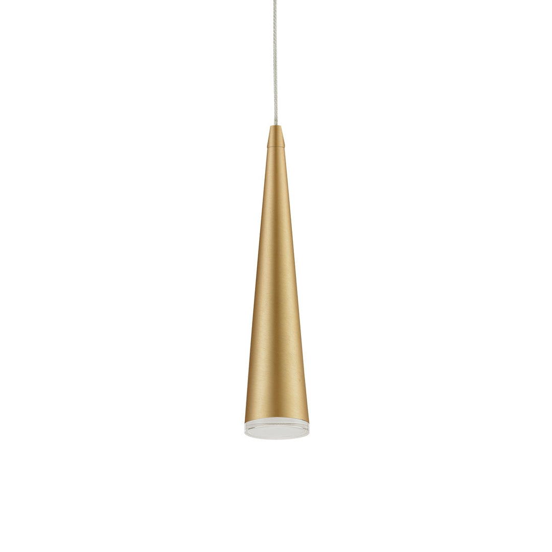 Kuzco Canada - 401214BG-LED - LED Pendant - Mina - Brushed Gold