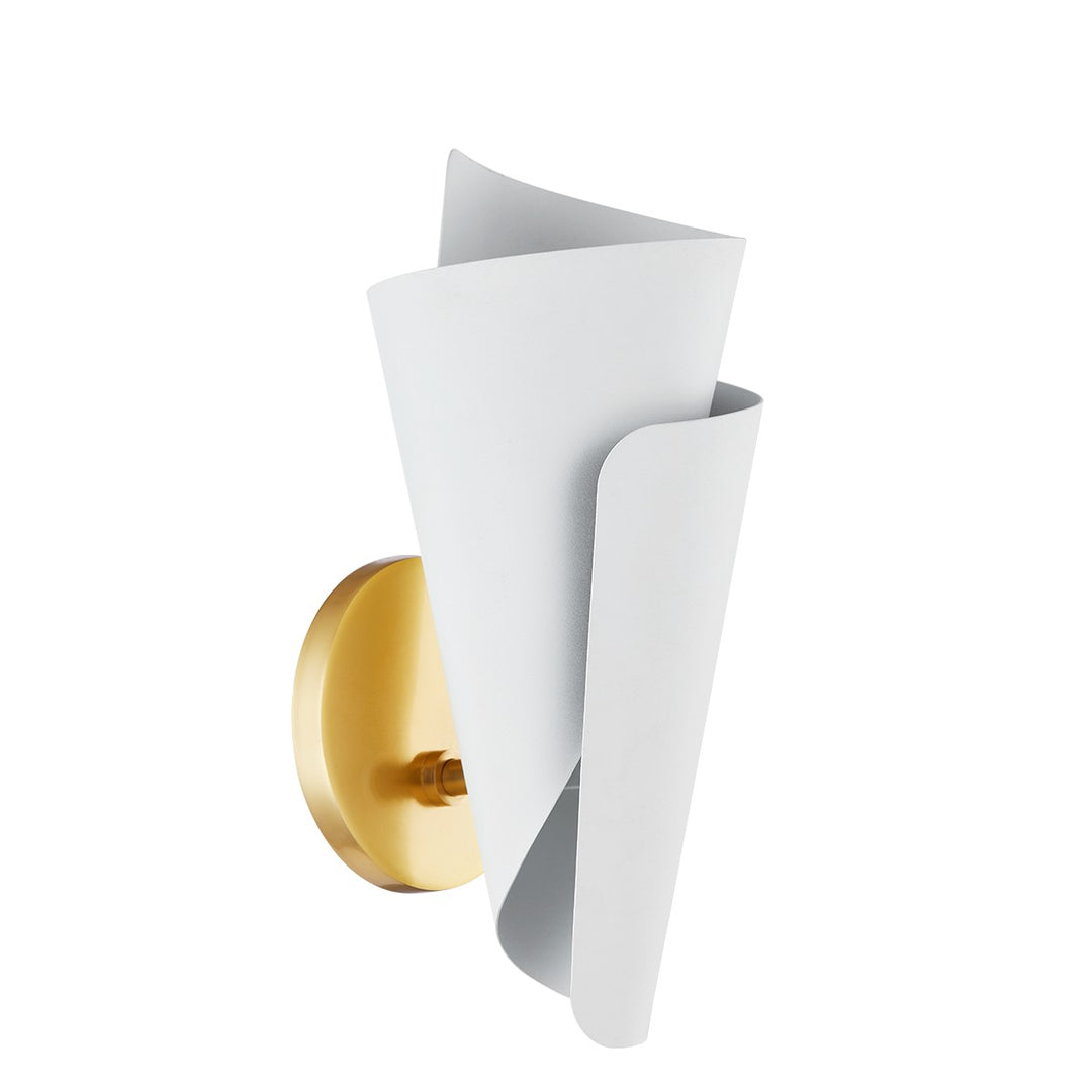 Mitzi Canada - H779101-AGB/TWH - One Light Wall Sconce - Davina - Aged Brass/Textured White