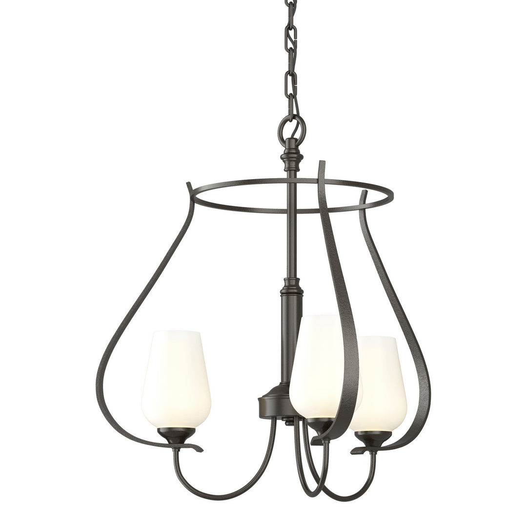 Flora Three Light Chandelier in Oil Rubbed Bronze - available from The Lighting Shoppe, trusted by Canadian homeowners