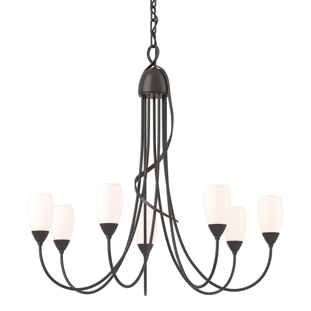 Flora Seven Light Chandelier in Oil Rubbed Bronze - available from The Lighting Shoppe, trusted by Canadian homeowners