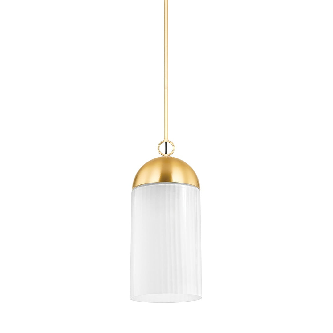 Emory One Light Pendant in Aged Brass - available from The Lighting Shoppe, trusted by Canadian homeowners