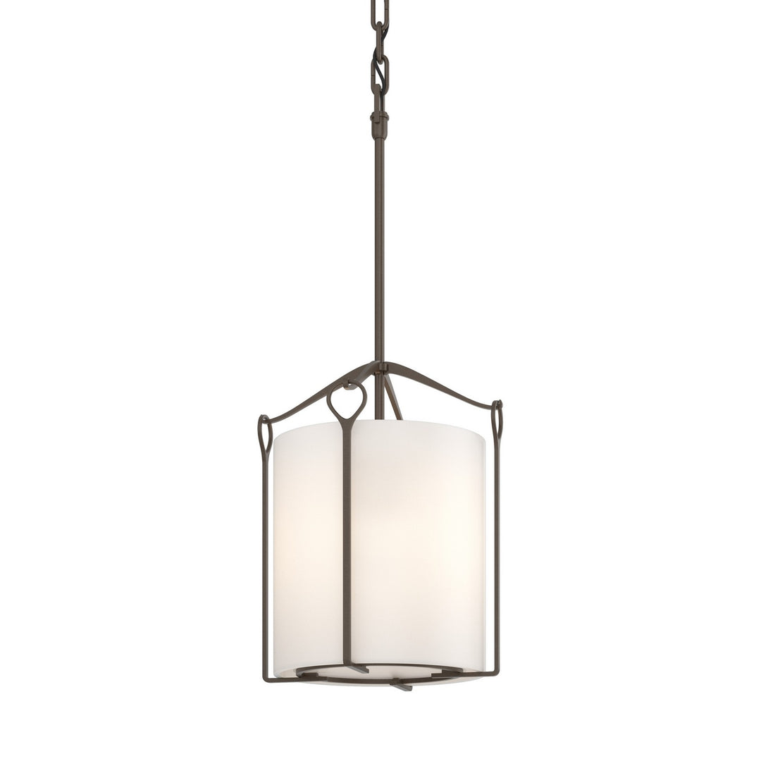 Bow One Light Mini Pendant in Bronze - available from The Lighting Shoppe, trusted by Canadian homeowners