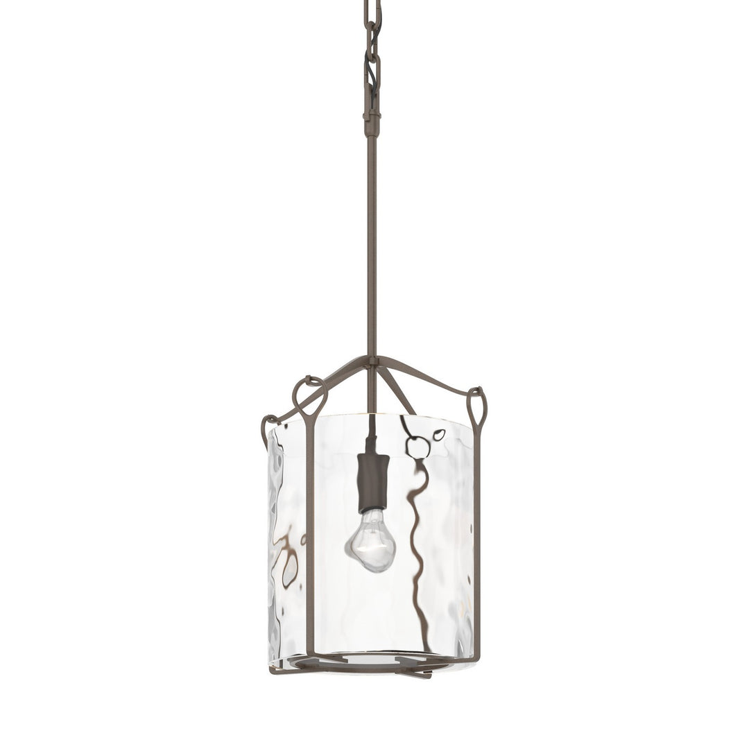 Bow One Light Mini Pendant in Bronze - available from The Lighting Shoppe, trusted by Canadian homeowners