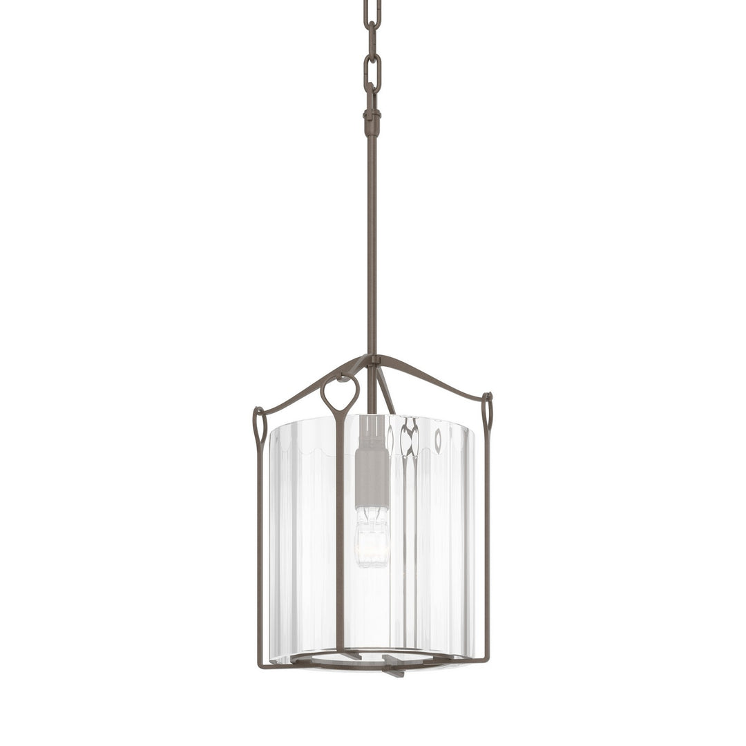 Bow One Light Mini Pendant in Bronze - available from The Lighting Shoppe, trusted by Canadian homeowners