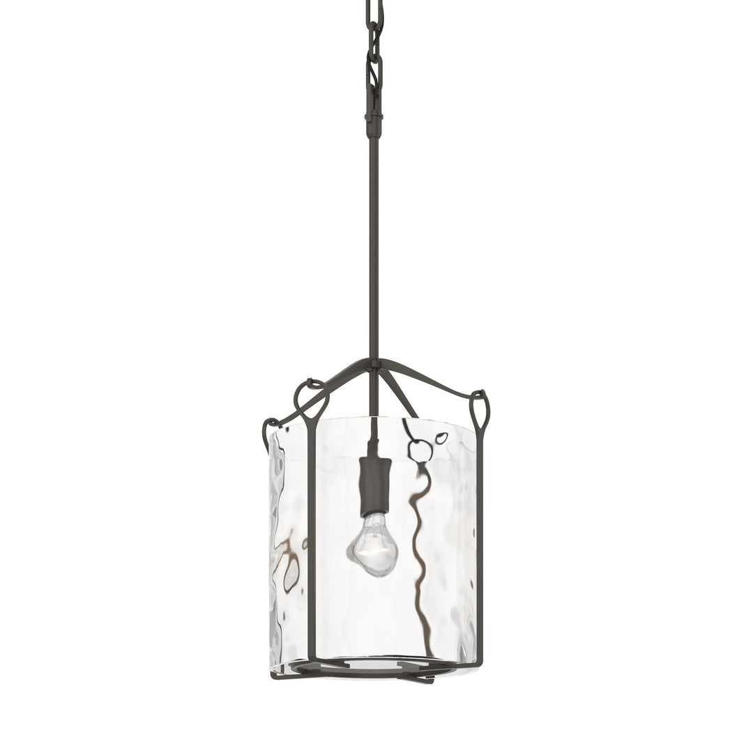 Bow One Light Mini Pendant in Dark Smoke - available from The Lighting Shoppe, trusted by Canadian homeowners