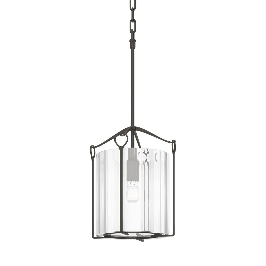 Bow One Light Mini Pendant in Dark Smoke - available from The Lighting Shoppe, trusted by Canadian homeowners