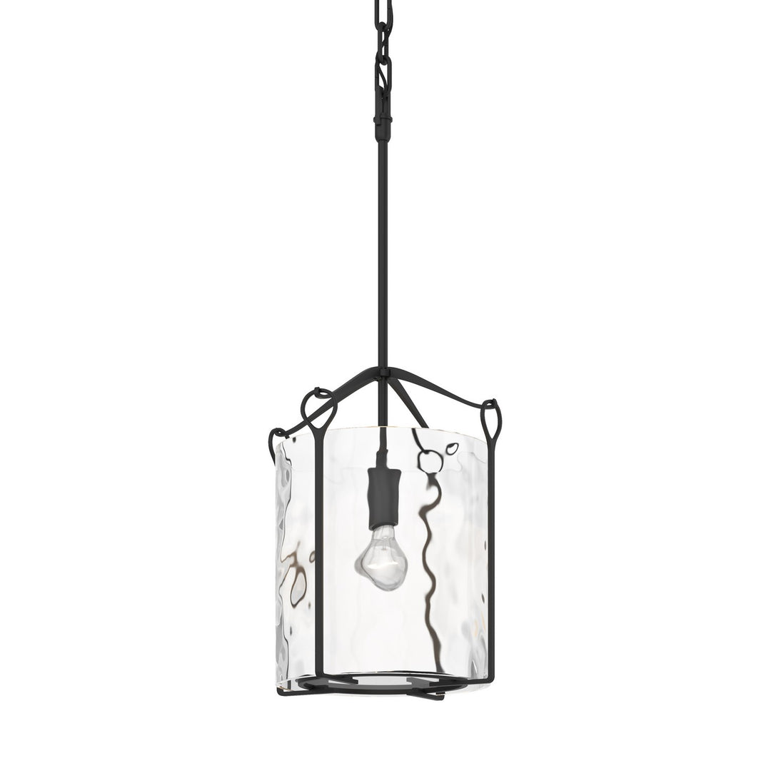 Bow One Light Mini Pendant in Black - available from The Lighting Shoppe, trusted by Canadian homeowners