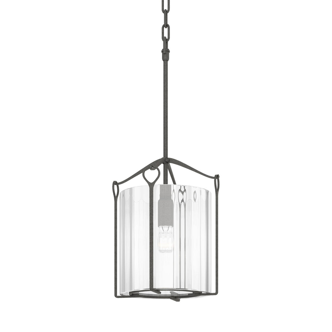 Bow One Light Mini Pendant in Natural Iron - available from The Lighting Shoppe, trusted by Canadian homeowners