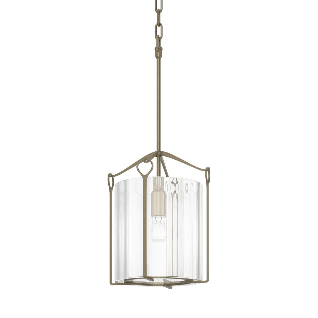 Bow One Light Mini Pendant in Soft Gold - available from The Lighting Shoppe, trusted by Canadian homeowners
