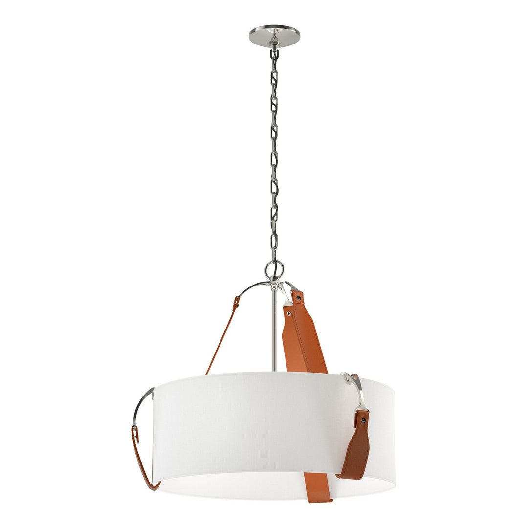 Saratoga Three Light Pendant in Polished Nickel - available from The Lighting Shoppe, trusted by Canadian homeowners