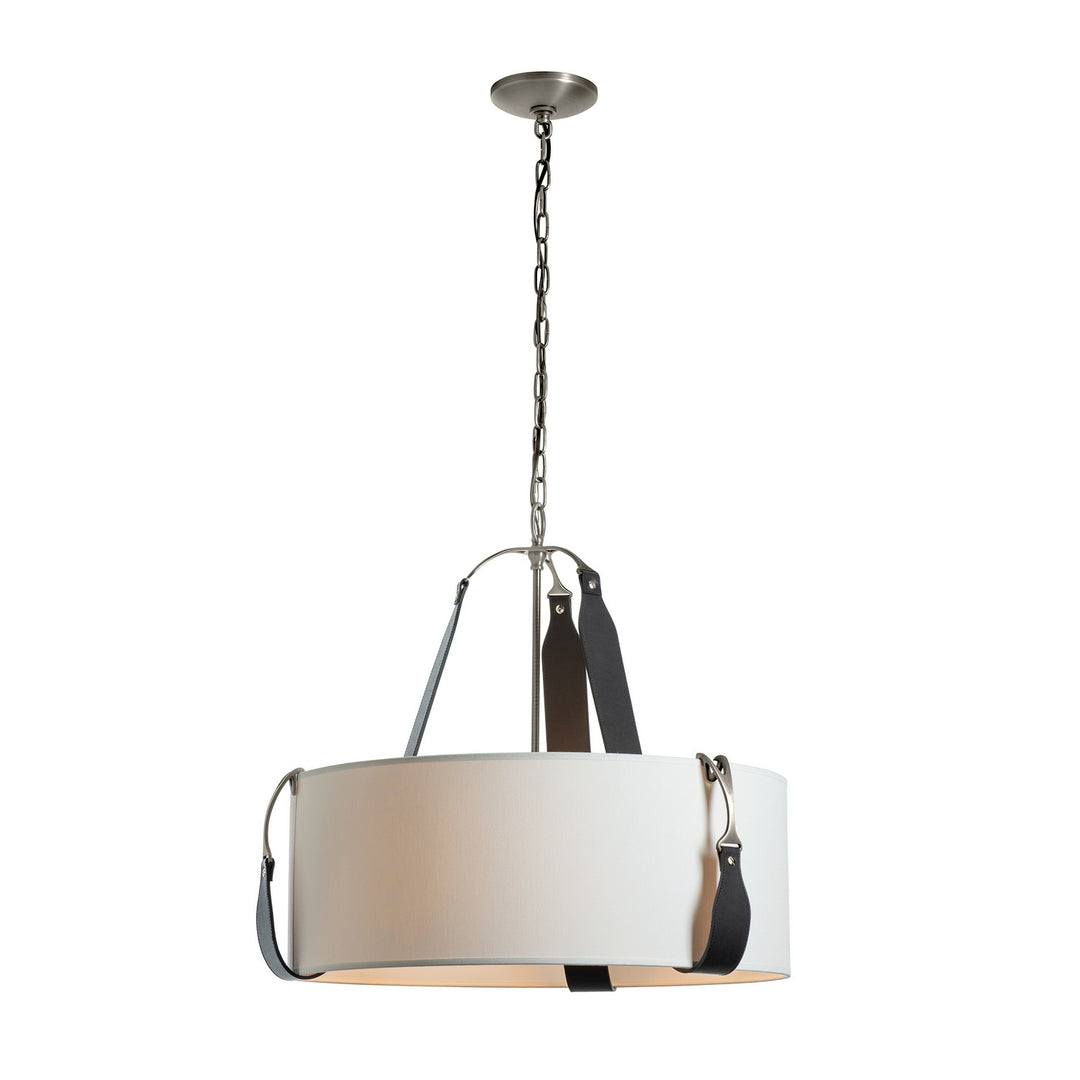 Saratoga Three Light Pendant in Polished Nickel - available from The Lighting Shoppe, trusted by Canadian homeowners