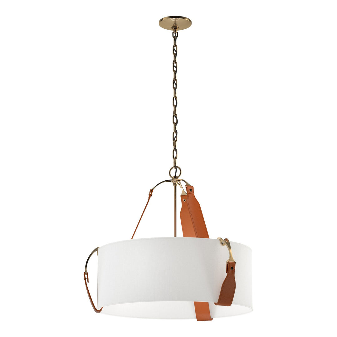 Saratoga Three Light Pendant in Antique Brass - available from The Lighting Shoppe, trusted by Canadian homeowners