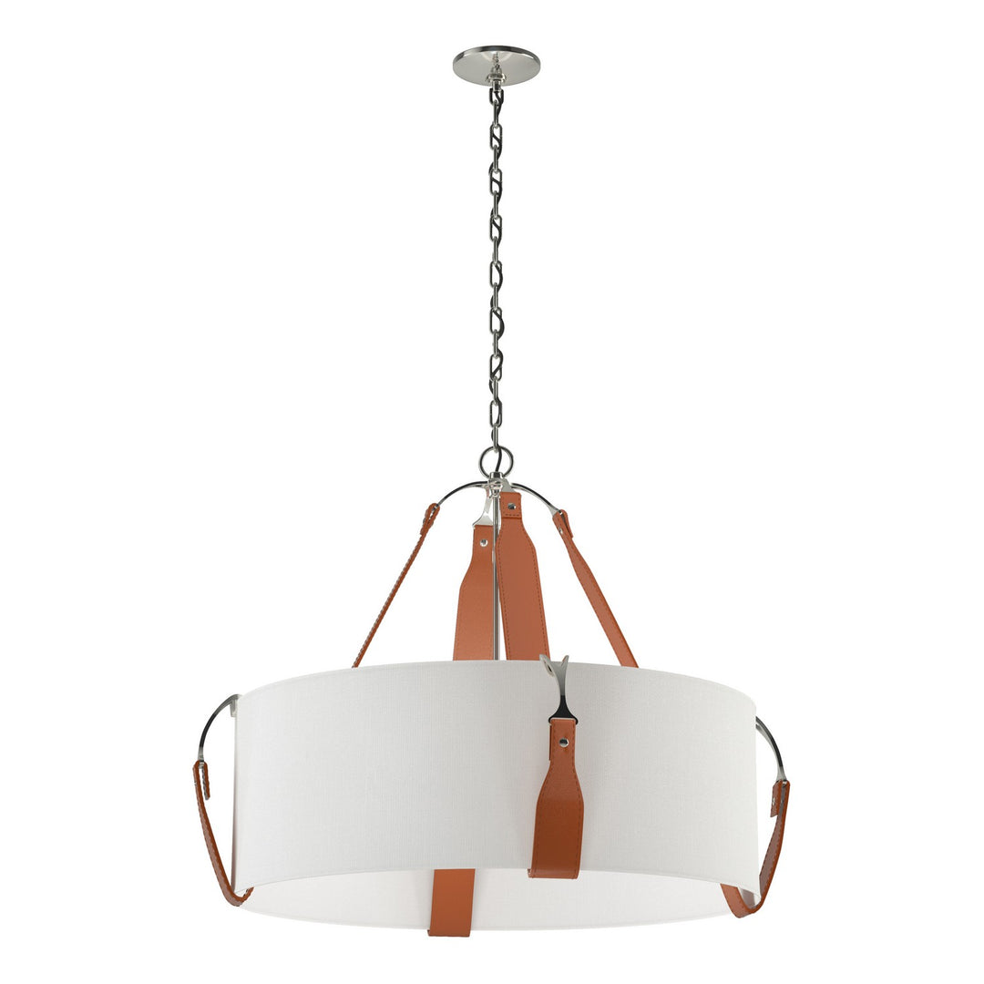 Saratoga Four Light Pendant in Polished Nickel - available from The Lighting Shoppe, trusted by Canadian homeowners