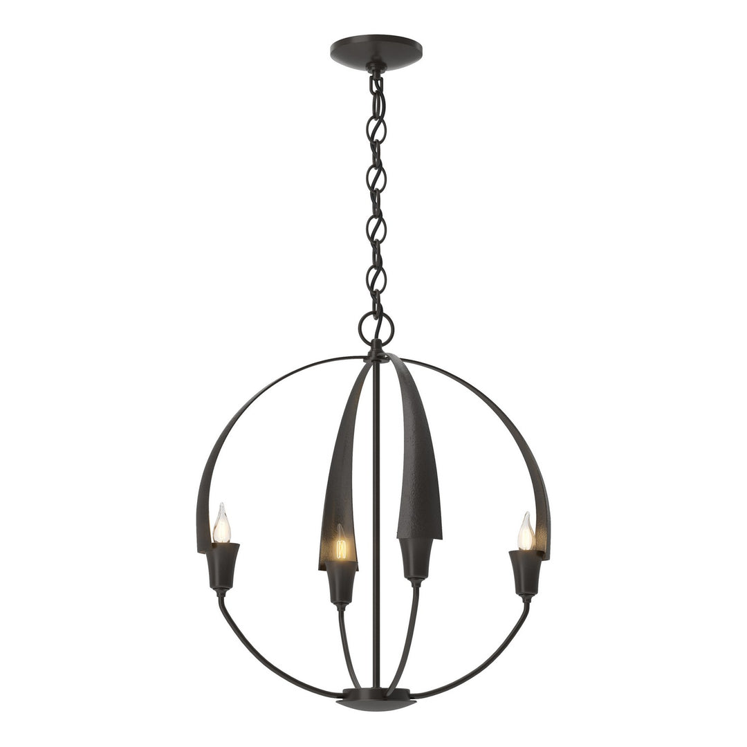 Cirque Four Light Chandelier in Oil Rubbed Bronze - available from The Lighting Shoppe, trusted by Canadian homeowners