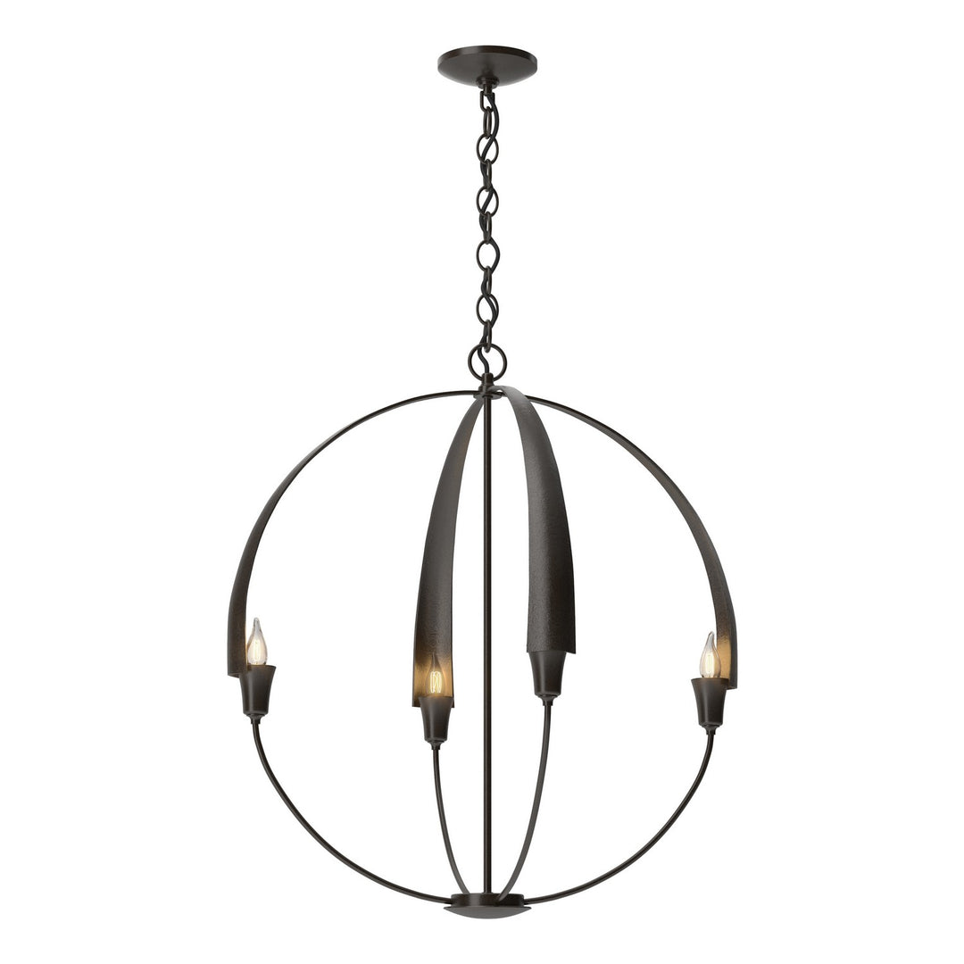 Cirque Four Light Chandelier in Oil Rubbed Bronze - available from The Lighting Shoppe, trusted by Canadian homeowners