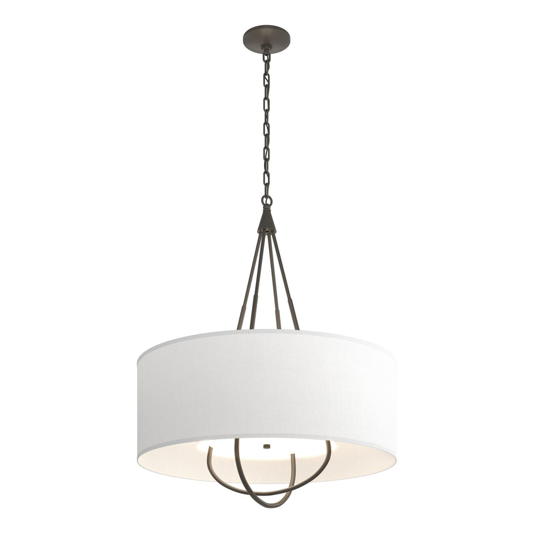 Hubbardton Forge Canada - 104230-SKT-07-07-SF2811 - Four Light Pendant - Loop - Dark Smoke