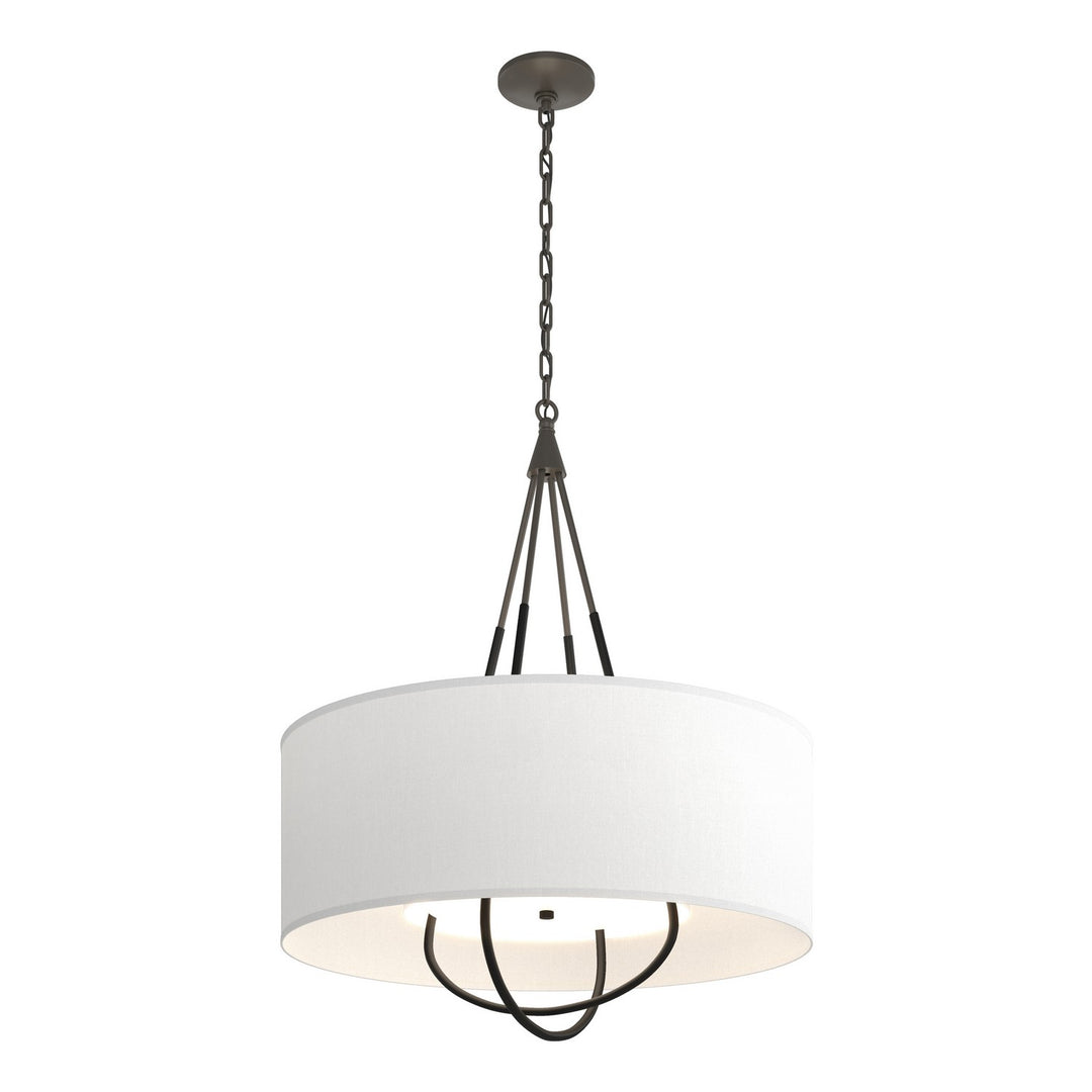 Hubbardton Forge Canada - 104230-SKT-07-10-SF2811 - Four Light Pendant - Loop - Dark Smoke