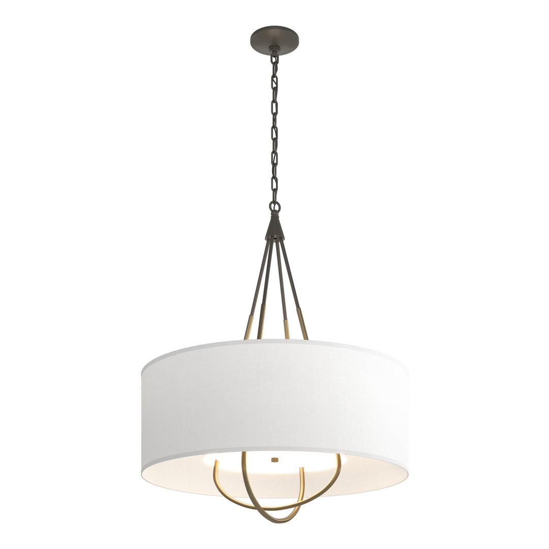 Hubbardton Forge Canada - 104230-SKT-07-84-SF2811 - Four Light Pendant - Loop - Dark Smoke