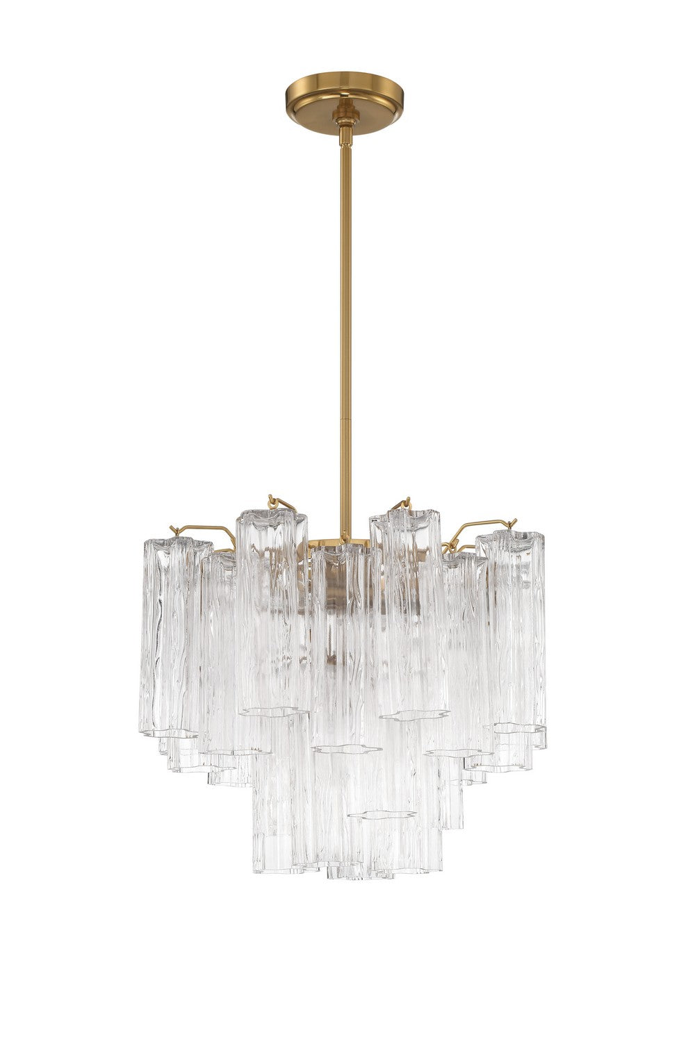 Addis Four Light Chandelier in Aged Brass - available from The Lighting Shoppe, trusted by Canadian homeowners