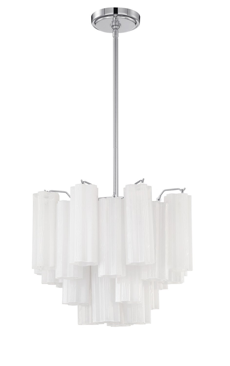 Addis Four Light Chandelier in Polished Chrome - available from The Lighting Shoppe, trusted by Canadian homeowners