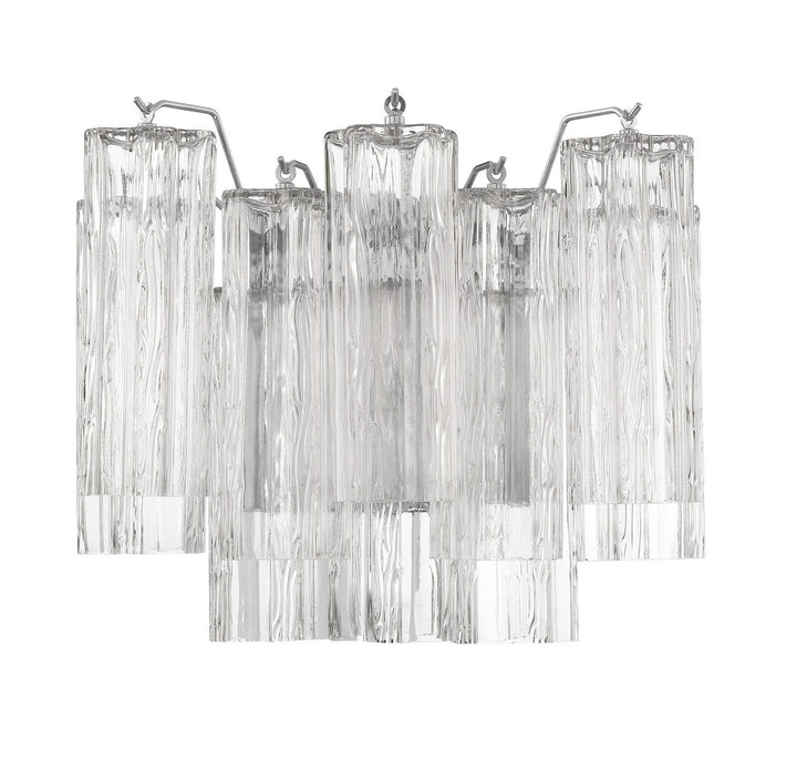 Addis Two Light Wall Sconce in Polished Chrome - available from The Lighting Shoppe, trusted by Canadian homeowners