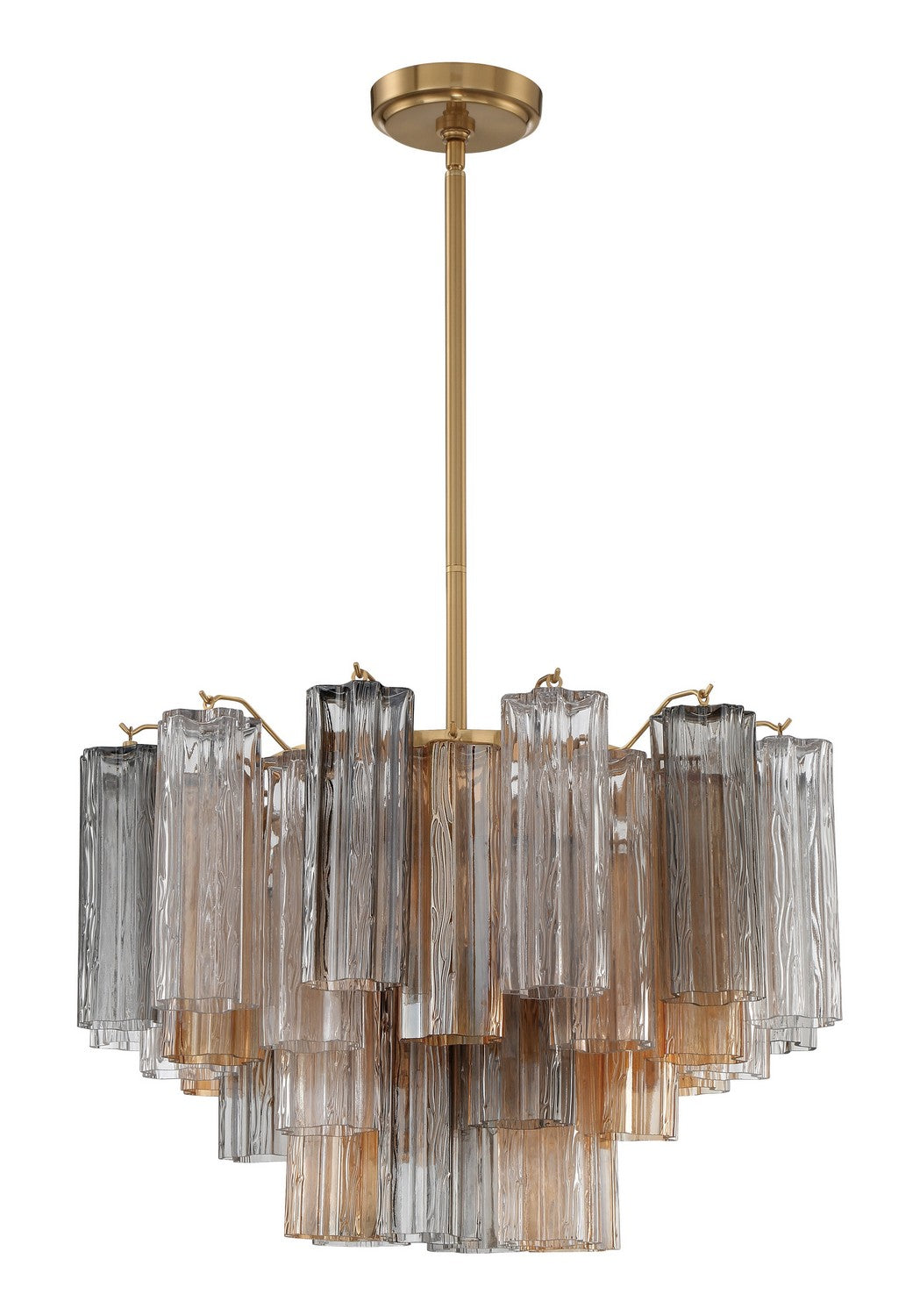Addis Nine Light Chandelier in Aged Brass - available from The Lighting Shoppe, trusted by Canadian homeowners