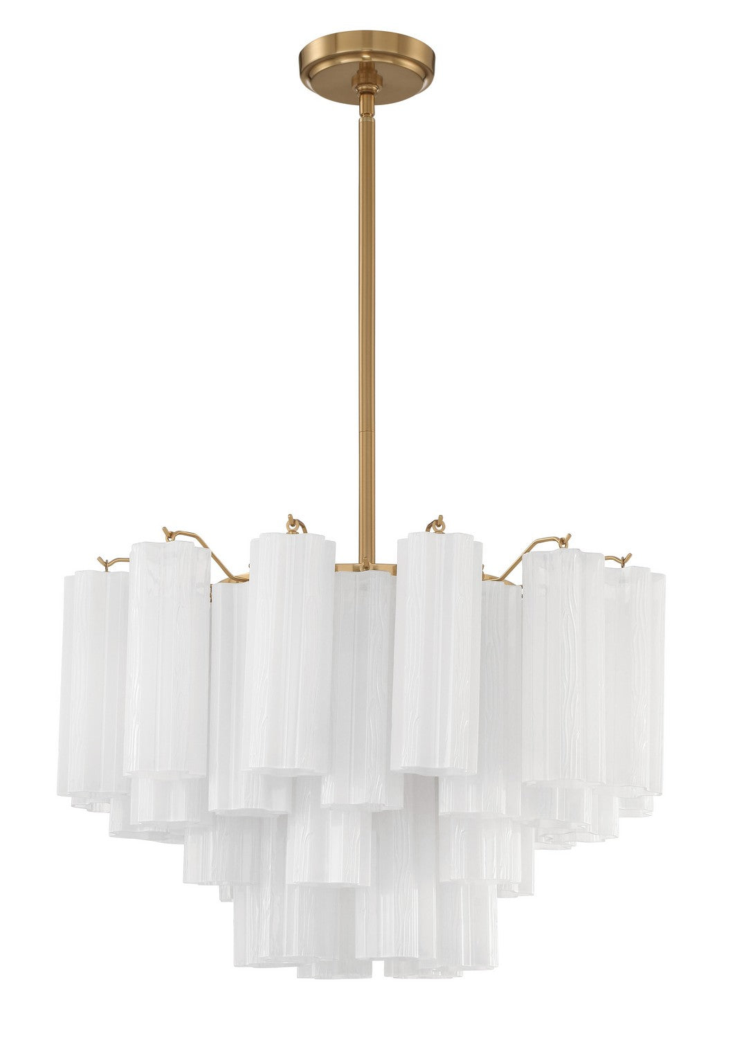 Addis Nine Light Chandelier in Aged Brass - available from The Lighting Shoppe, trusted by Canadian homeowners